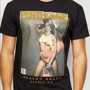 Reason X Penthouse XL T-shirt NWT